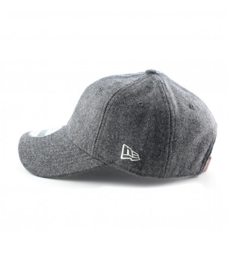 New Era Gray wool NY cap